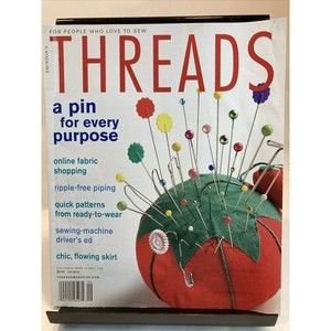Taunton's Threads Magazine September 2005 #120 See Pics for Articles
